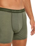 Pánské merino boxerky ICEBREAKER Mens Anatomica Boxers, Lichen/Dark Loden/S velikost: XXL