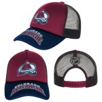 Outerstuff Dětská kšiltovka Colorado Avalanche NHL True Retro Meshback Trucker