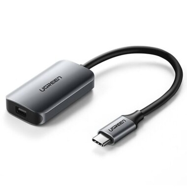 UGREEN CM236 Adaptér USB-C (M) - Mini DisplayPort (F) 0.1m šedá / 4K (6957303863518)