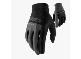 100% Celium pánské rukavice Black/Grey vel.