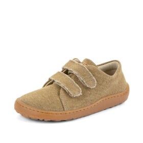 Dětské barefoot textilní tenisky BOTANIQ BEIGE Froddo G3130290-3 - 27