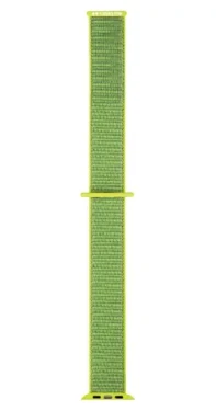 SBS caseme nylonový řemínek pro Apple Watch 42/44/45 mm zelená / Řemínek / Nylon