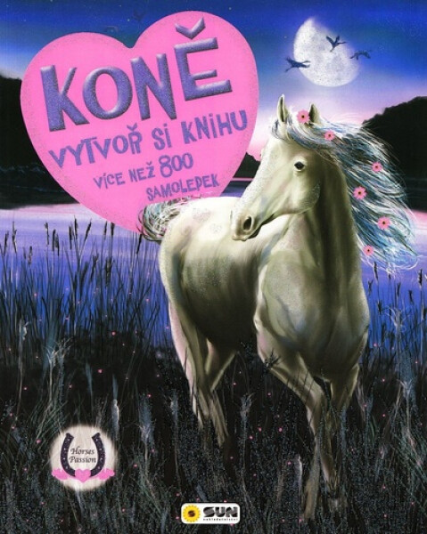 Koně vytvoř si knihu - 800 samolep