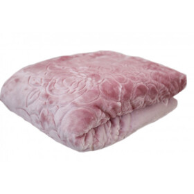 Luxusní deka v růžové barvě Šířka: 160 cm | Délka: 210 cm