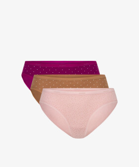 Dámské kalhotky ATLANTIC Sport 3Pack - vícebarevné Velikost: L