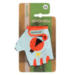 Cyklistické rukavice Spokey Play XS BL Jr SPK-941023 xs