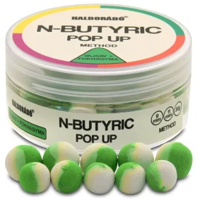 Haldorádó Pop-Up N-Butyric Method 30g 9+11mm Kyselina máselná/Česnek (HD27642)