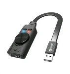 C-TECH SC-7Q, 7.1 surround sound černá / 7.1 / audio switch (8594125010355)