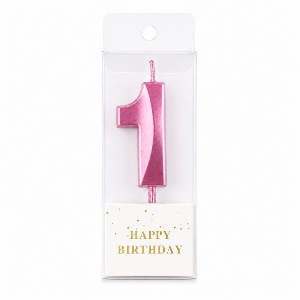 Cake star Dortová svíčka Rose Gold č.1