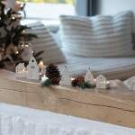 Räder Porcelánový svícen Dream House – set 2 ks, bílá barva, porcelán
