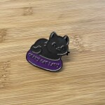 Pinarna.cz Crazy cat lady / Šílená kočičí žena (černá kočka)