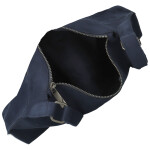 Trendy dámská koženková crossbody kabelka Kosta, tmavě modrá