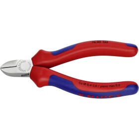 Knipex KNIPEX 76 05 125 pro elektroniku a jemnou mechaniku boční štípací kleště s fazetou 125 mm