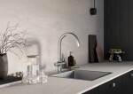 NOVASERVIS - Dřezová stojánková baterie Filtrata, chrom BFT41