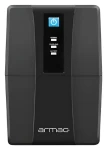 Armac Home Lite HL850E/LEDV2 černá / Záložní zdroj / Line-Interactive / 850 VA / 2x 230V / AVR (HL/850E/LED/V2)