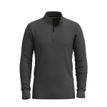Pánské merino triko dlouhý rukáv SMARTWOOL Men's Classic All-Season Merino Base Lay, Iron Heather velikost: L