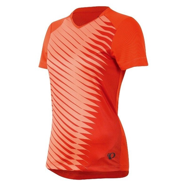 Cyklistický dres Pearl izumi LAUNCH JERSEY mandarin red Velikost: