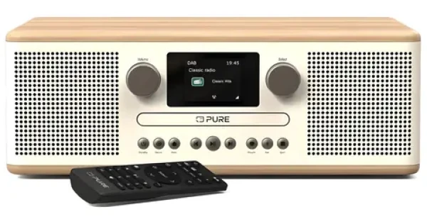 Pure Classic C-D6 bílá / CD přehrávač / DAB+ / FM / Bluetooth (252984)