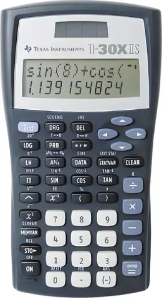 Texas Instruments TI-30X IIS / Kalkulačka / Vědecká / Napájení baterií (83-130001)