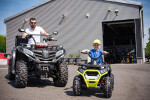 Mamido Dětská elektrická čtyřkolka ATV Desert 4x4 bílá