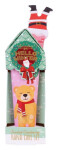 Sada péče o ruce Hello Winter s pilníkem Medvěd Brusinka 30ml