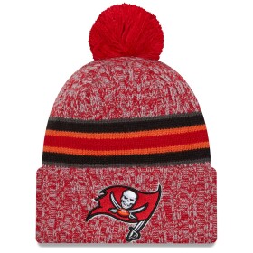 New Era Pánská zimní čepice Tampa Bay Buccaneers NFL 2023 Sideline Sport Knit