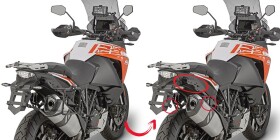 Plr7706 trubkový nosič Ktm 1290 Super Adventure S (17-20)/1090 Adv (17-19) - Demontovatelný
