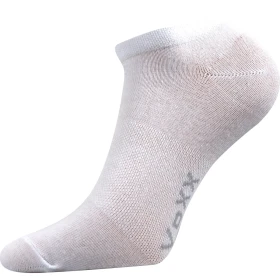 VOXX Ponožky krátké slabé REX 00 bavlněné BÍLÉ (3 páry) 35-38 109649
