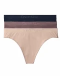 Dámská bezešvá tanga Calvin Klein QD52113