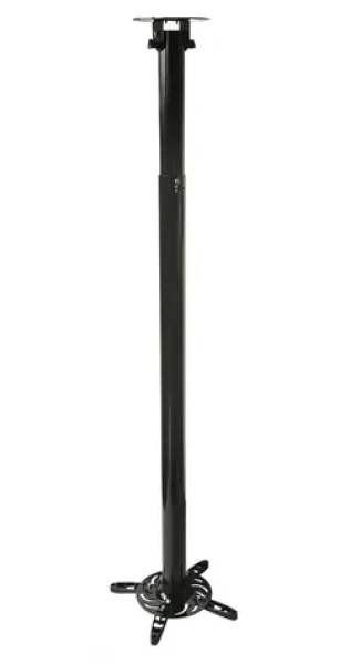 Univerzální stropní držák pro projektor P-104 / Stropní držák / 110-197 cm / nosnost 15 kg (RAMART P-104 CZARNY)