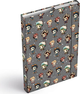 Desky na sešity box A4 Anime Mascots