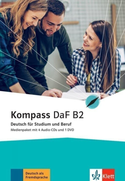 Kompass DaF 2 (B2) - Medienpaket (4Audio CD + DVD) - Birgit Braun
