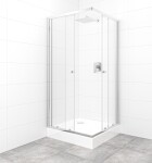 SAT - Set sprchového koutu a vaničky, čtverec 90x90 cm Multi Basic SIKOBKMUQ90CRCH SIKOBKMUQ90CRCH