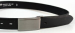 PENNY BELTS 35-020-4PS-60 Pánský kožený opasek černý 110cm