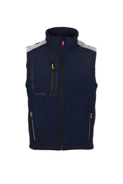 Pánská softshellová vesta Payper STREAM PAD VEST Barva: Námořnická Modrá/ Královská Modrá, Velikost: XS (S00772048908017XS)