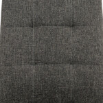 Jídelní židle, šedá, látka, DCL-397 GREY2