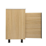 Koupelnová skříňka s umyvadlem Naturel Lucca 59x70x45 cm dub mat LUCCA60D LUCCA60D