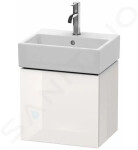 DURAVIT - Vero Air Umývátko 450x350 mm, s přepadem, otvor pro baterii, WonderGliss, bílá 07244500001