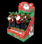 Tančící vánoční figurka s bonbóny 5g (Sob, Santa)