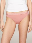 Dámské kalhotky 3Pack BIKINI UW0UW05187 0VT černé/ecru/růžové - Tommy Hilfiger L
