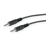 Oehlbach jack audio prodlužovací kabel [1x jack zástrčka 3,5 mm - 1x jack zásuvka 3,5 mm] 5.00 m černá pozlacené kontakty Oehlbac