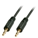 Lindy audio kabel Jack 3,5 mm - Jack 3,5 mm černý / Audio kabel / Stereo / 0,25 m (35640)