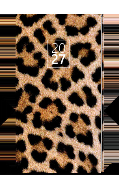 Týdenní diář 2027 Jakub Lamino kapesní leopard