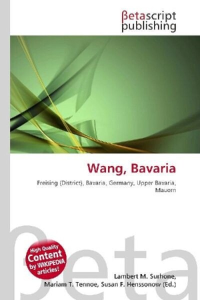 Wang, Bavaria