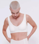 Dámská podprsenka ZERO Feel 2.0 Bralette - WHITE - bílá 00GZ - SLOGGI WHITE XL