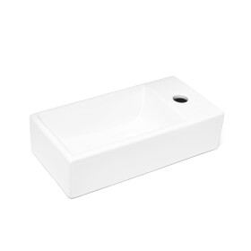 Umývátko SAT Brevis 40,5x20,5 cm otvor pro baterii vpravo SATBRE4020SR SATBRE4020SR