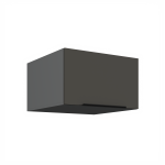 Horní skříňka Aria ANT 60 NAGU-36 1F Barva korpusu: Antracit, Barva dvířek: GR - Graphite AFM