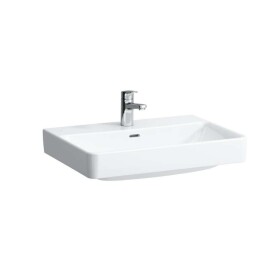 Laufen - Pro S Umyvadlo, 65x47 cm, 3 otvory pro baterii, s LCC, bílá H8109644001081