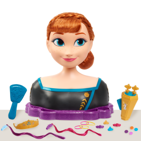 Ledové království česací hlava deluxe Anna - Alltoys Just Play