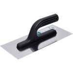 Hladítko nerezové 280 x 128 mm, plastová rukojeť, 8 x 8 zuby, STALCO